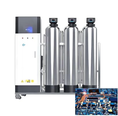 Elektronische industrie Upw Waterzuiveringsapparatuur voor het zuiveren van water 300L/H 1500L/H