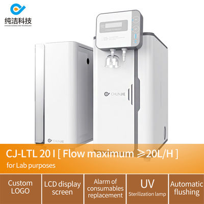 Goede prijs Aanpasbaar logo 10L/H Laboratorium Ultrazuiver water systeem Laboratorium Ultrazuiver water systeem online
