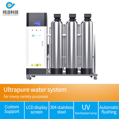 Goede prijs 300LPH halfgeleider laboratorium waterfilter ultrazuiver omgekeerd osmose waterzuiveringssysteem online